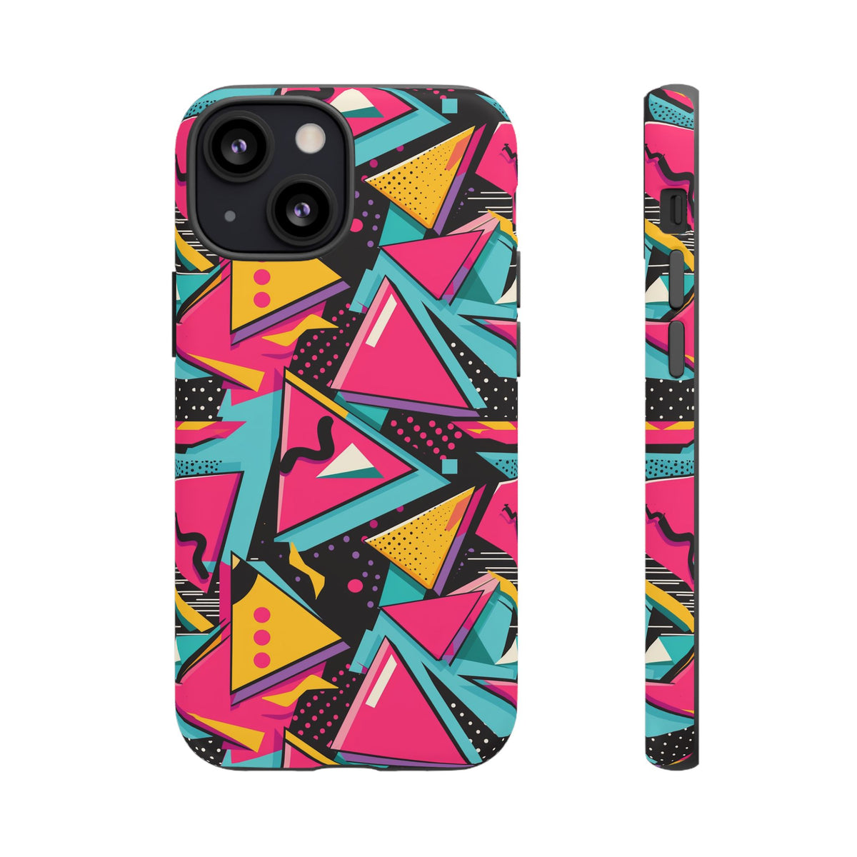 Retro 80s Seamless Phone Case – Vintage Style Meets Modern Protection 098