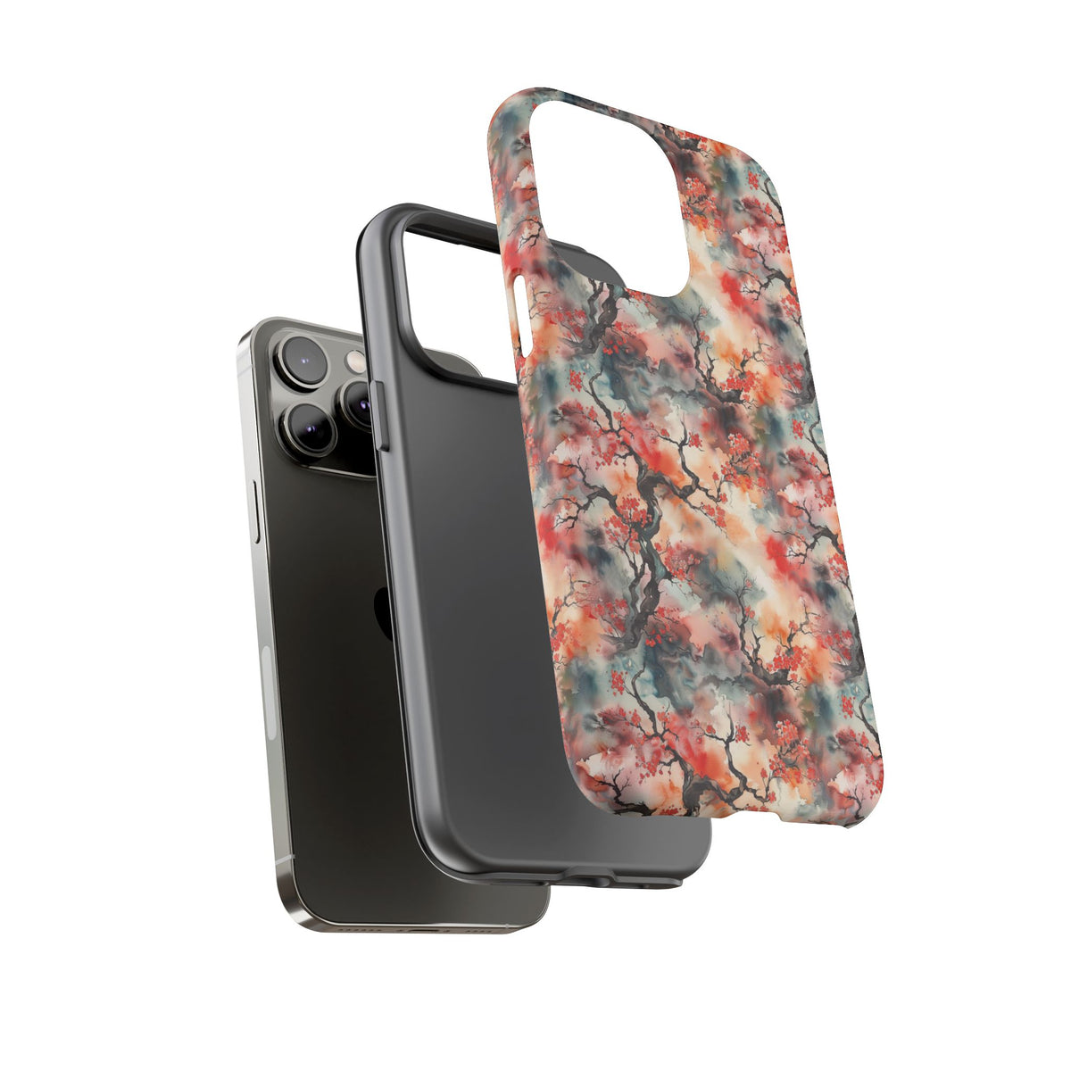 Japanese Pattern Phone Case – Elegant & Timeless Design for Your Phone 020