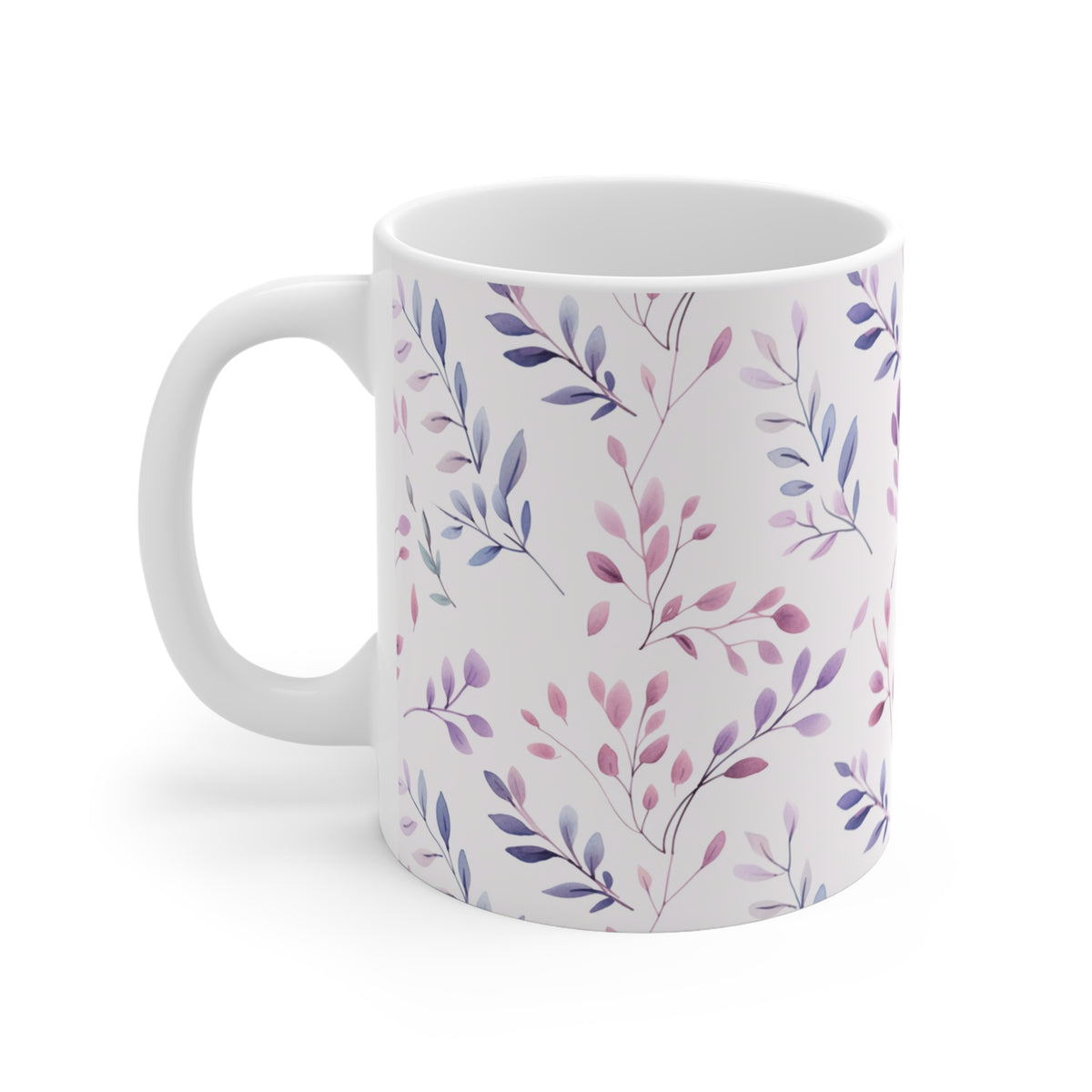 Various Watercolor Design All Over Coffee Mug – Unique Artistic Ceramic Coffee Cup 112