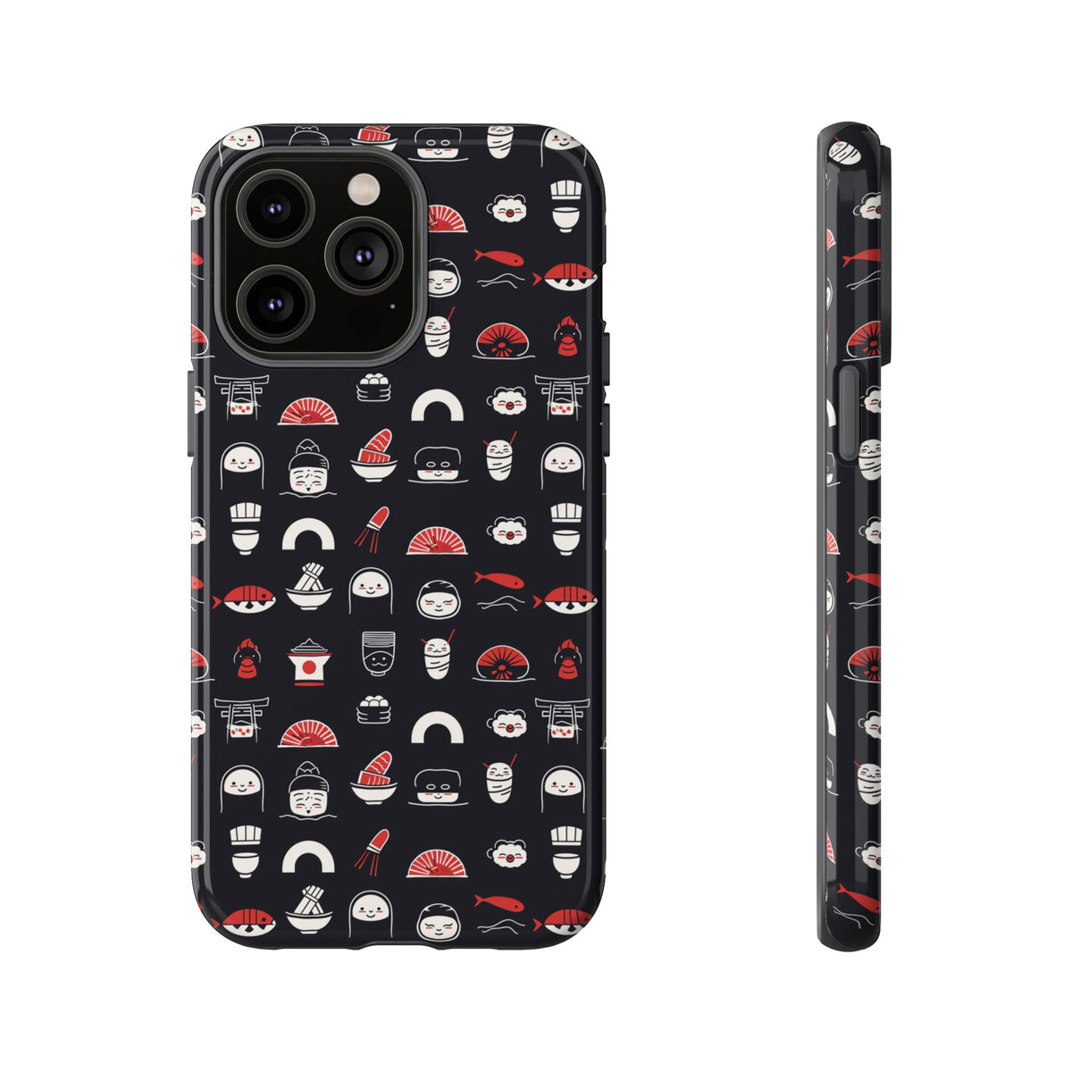 Japanese Pattern Phone Case – Elegant & Timeless Design for Your Phone 456