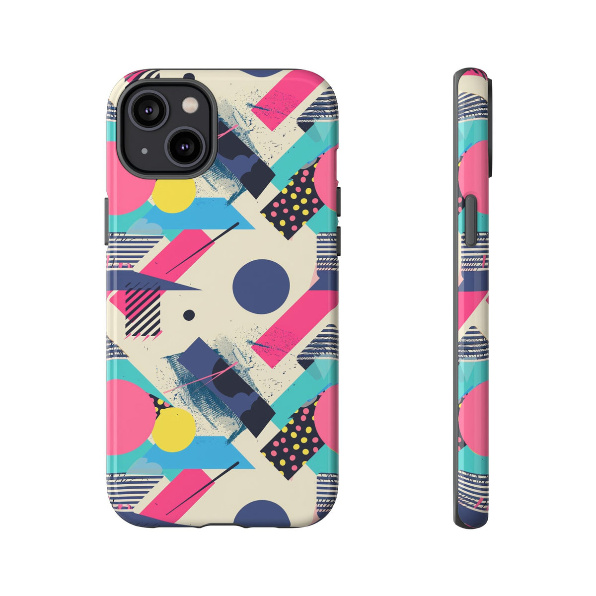 Retro 80s Seamless Phone Case – Vintage Style Meets Modern Protection 089