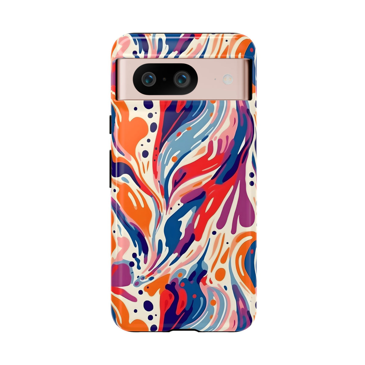 Abstract Painting Design Phone Case – Modern Art-Inspired Phone Cover 6