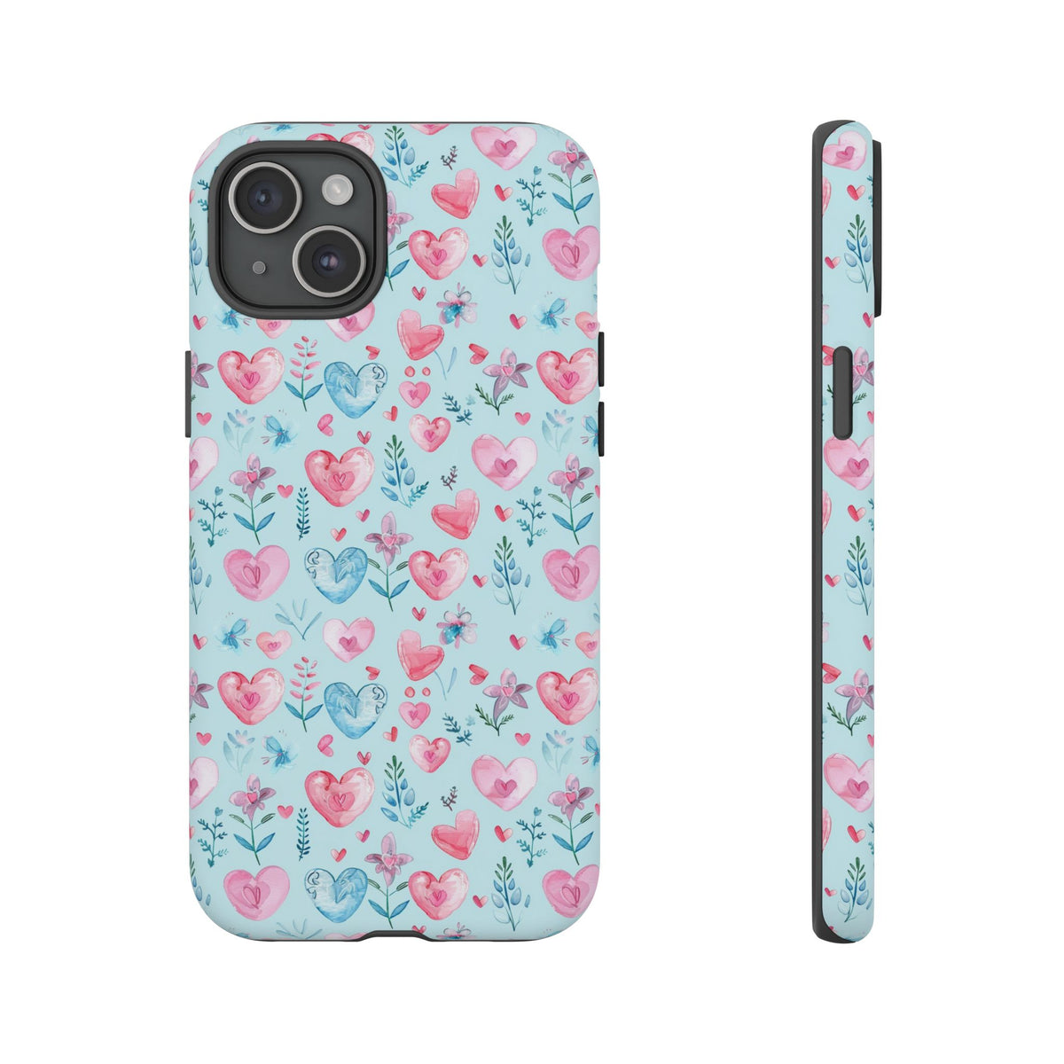 Heart Pattern Phone Case – Stylish & Loving Design for Your Device 228