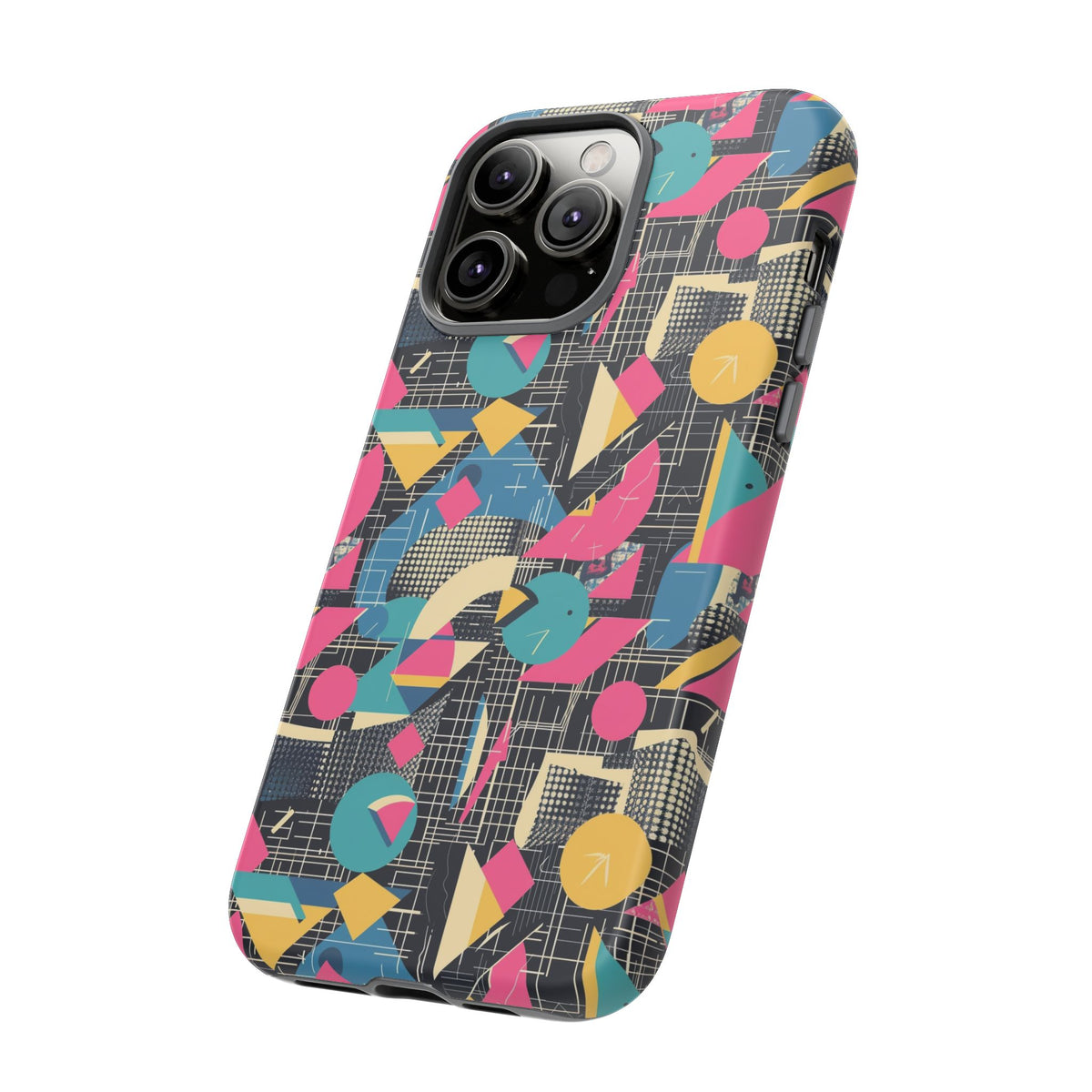 Retro 80s Seamless Phone Case – Vintage Style Meets Modern Protection 266