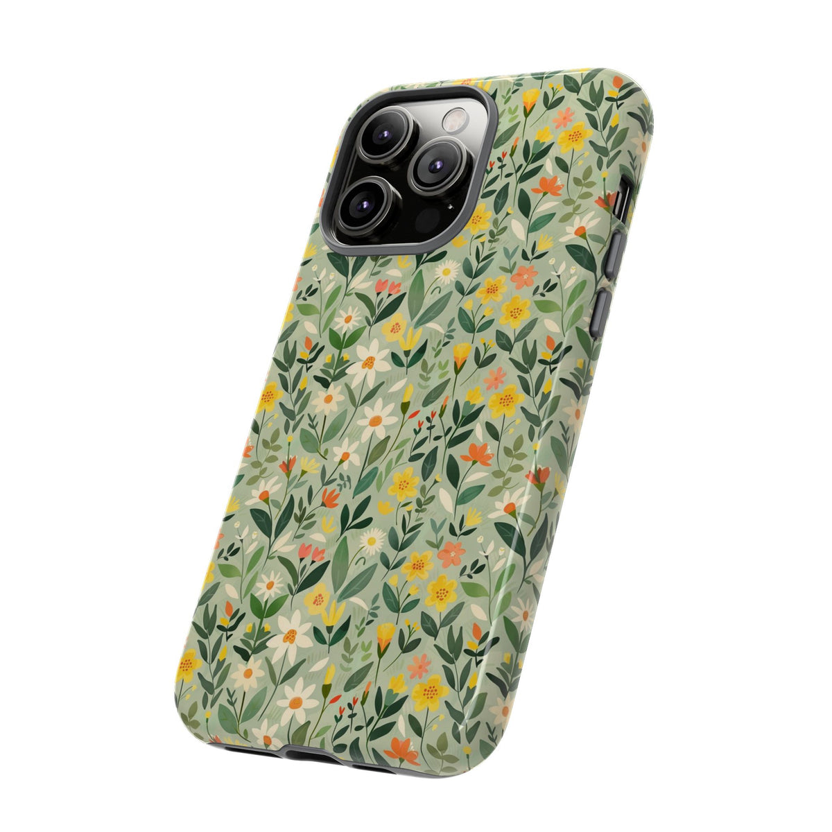 Spring Pattern Phone Case – Fresh & Vibrant Design for Your Phone 397