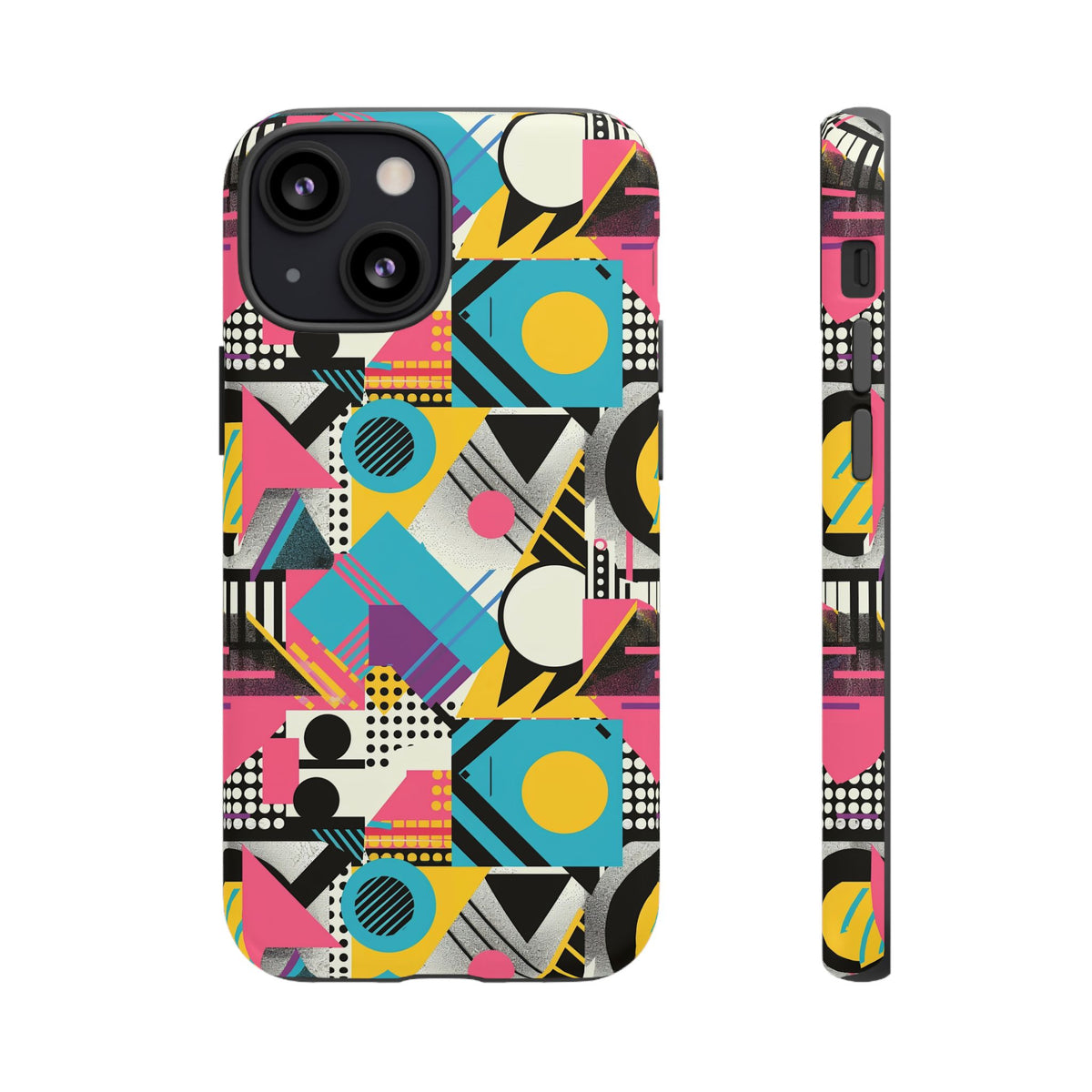 Retro 80s Seamless Phone Case – Vintage Style Meets Modern Protection 156