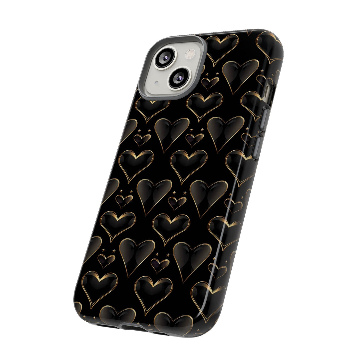 Heart Pattern Phone Case – Stylish & Loving Design for Your Device 362