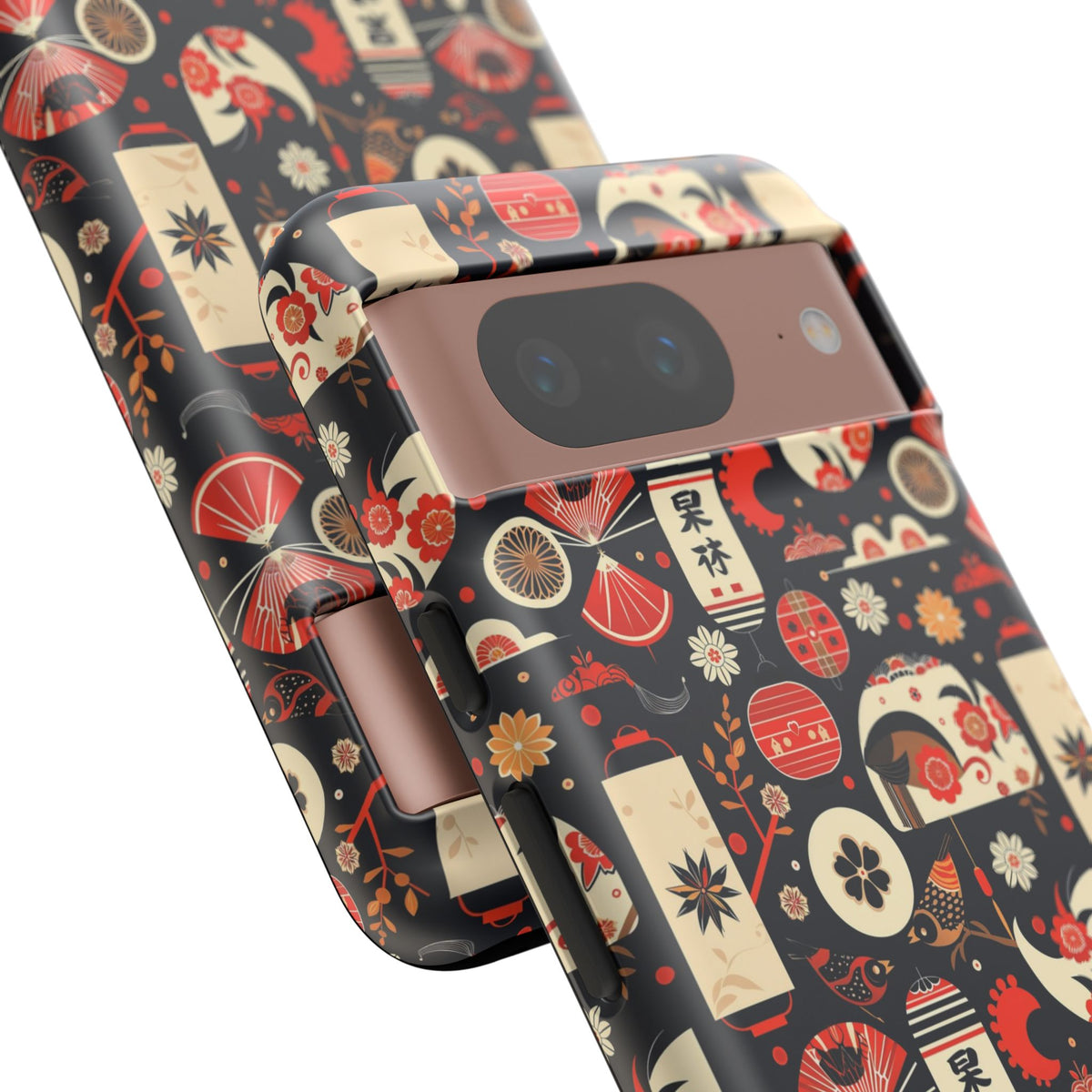 Japanese Pattern Phone Case – Elegant & Timeless Design for Your Phone 069