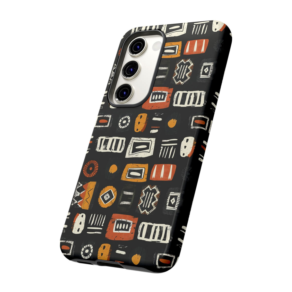 Stylish African Pattern Phone Case – Unique and Vibrant Protection 198