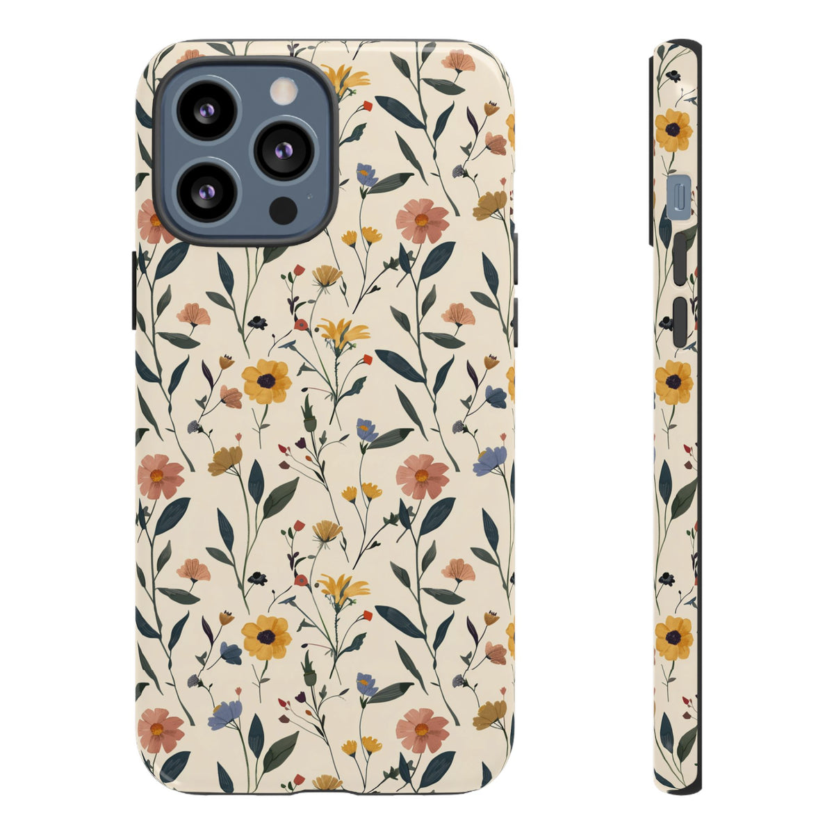 Flower-Themed Phone Case – Elegant Protection with a Floral Twist 2