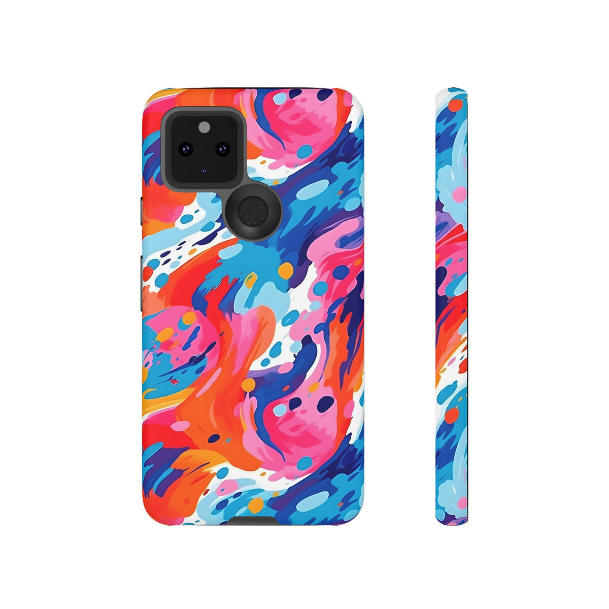 Abstract Painting Design Phone Case – Modern Art-Inspired Phone Cover 4