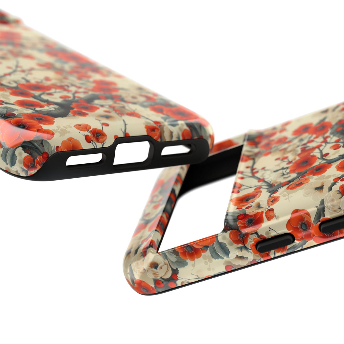 Japanese Pattern Phone Case – Elegant & Timeless Design for Your Phone 084