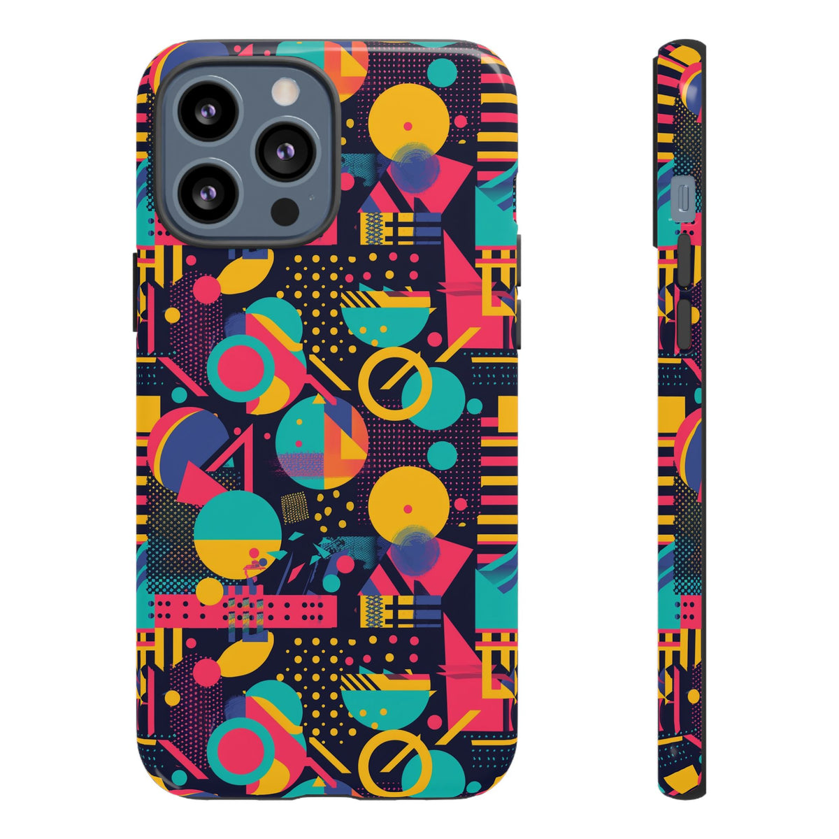 Retro 80s Seamless Phone Case – Vintage Style Meets Modern Protection 165