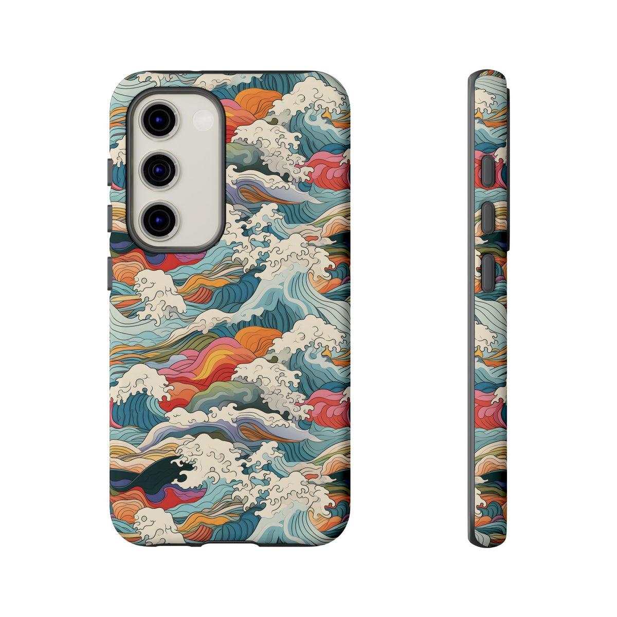 Japanese Waves Phone Case – Embrace Timeless Elegance with Classic Design 2