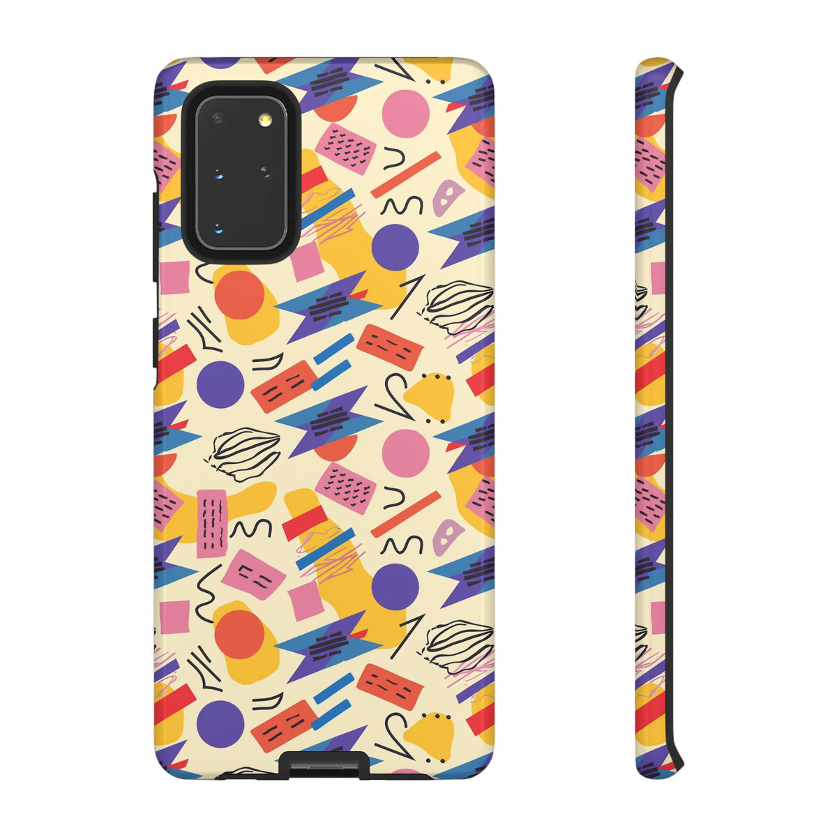 90s Themed Seamless Pattern Phone Case – Embrace Retro Style and Protection 270