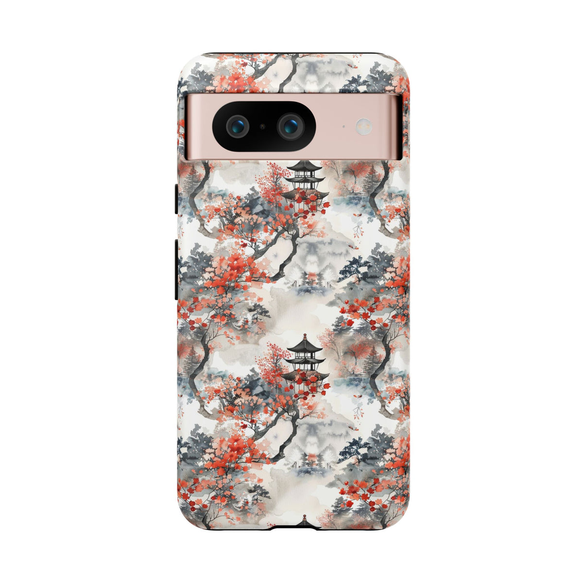 Japanese Pattern Phone Case – Elegant & Timeless Design for Your Phone 096