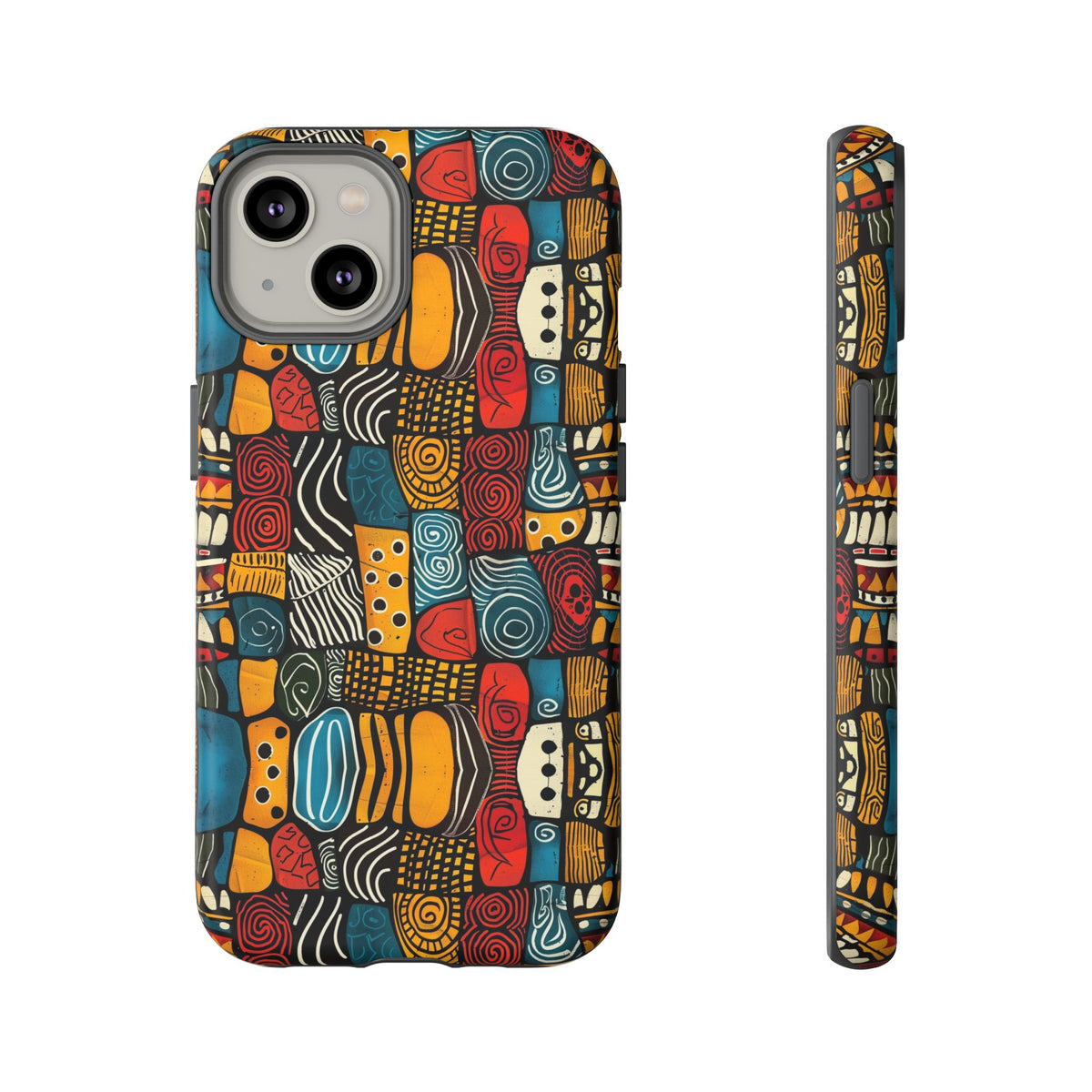 Stylish African Pattern Phone Case – Unique and Vibrant Protection 159