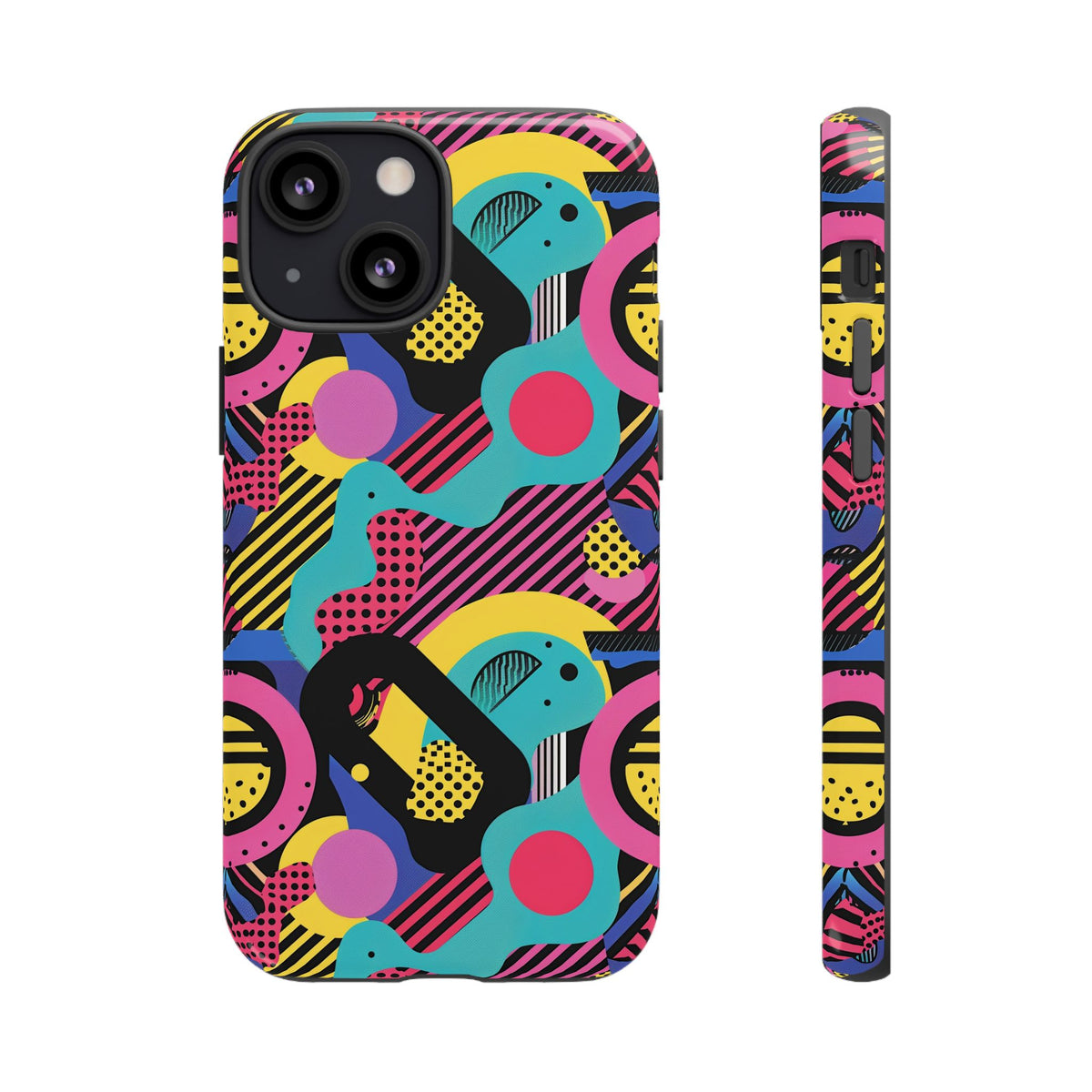 Retro 80s Seamless Phone Case – Vintage Style Meets Modern Protection 152