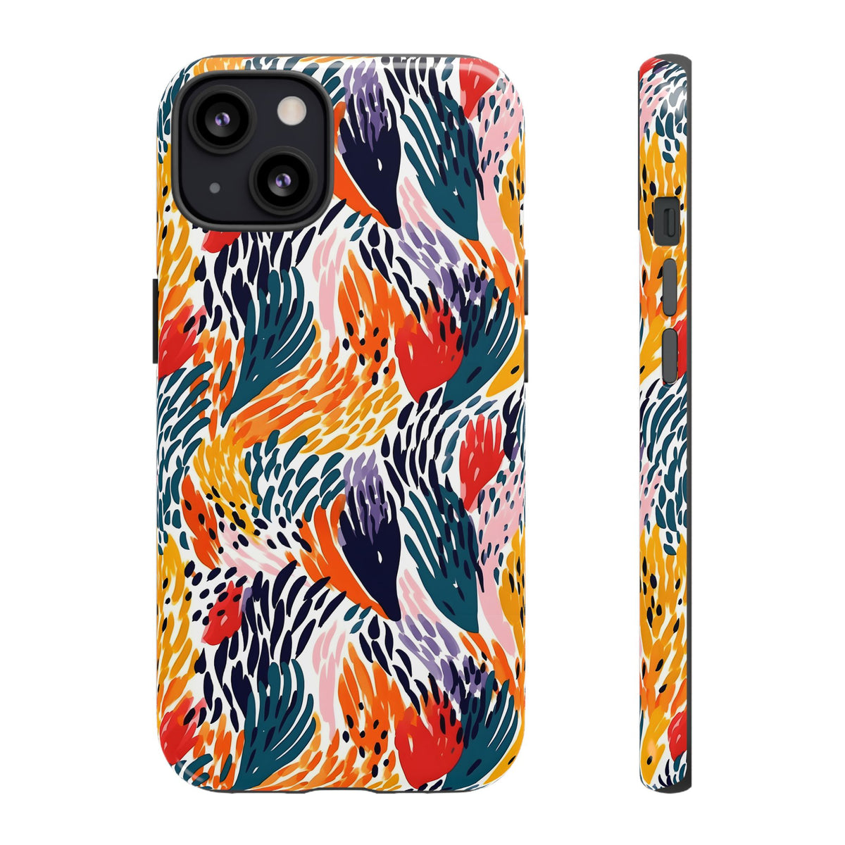 Abstract Painting Design Phone Case – Modern Art-Inspired Phone Cover