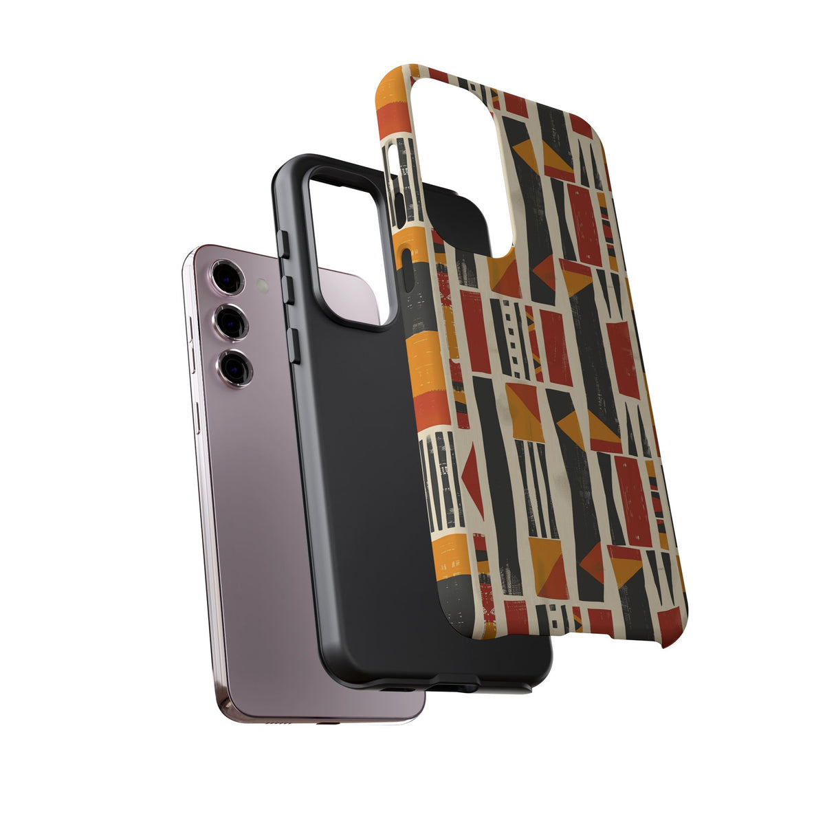 Stylish African Pattern Phone Case – Unique and Vibrant Protection 161