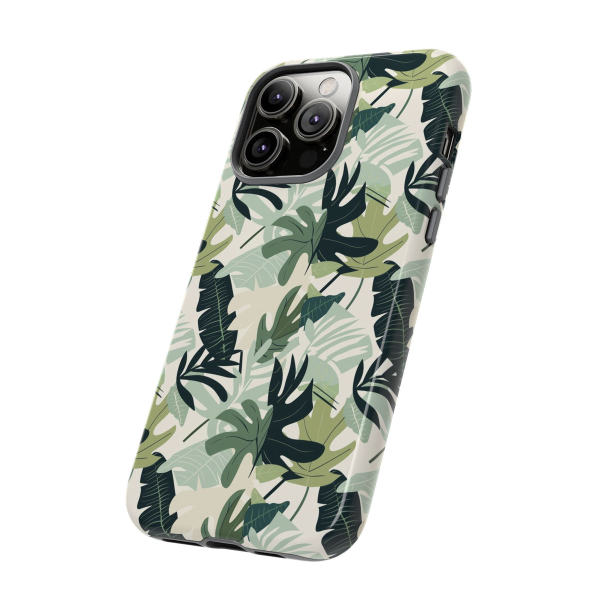 Jungle Pattern Phone Case – Exotic & Lush Design for Your Phone 329