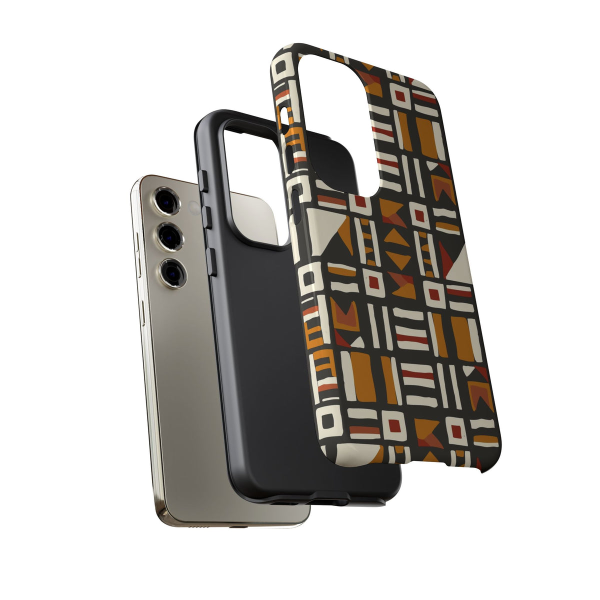 Stylish African Pattern Phone Case – Unique and Vibrant Protection 107