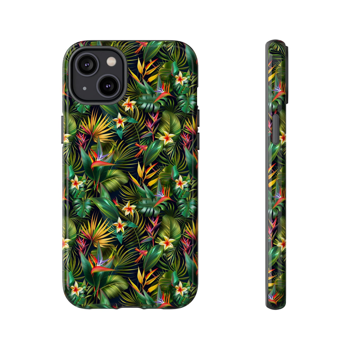 Jungle Pattern Phone Case – Exotic & Lush Design for Your Phone 348