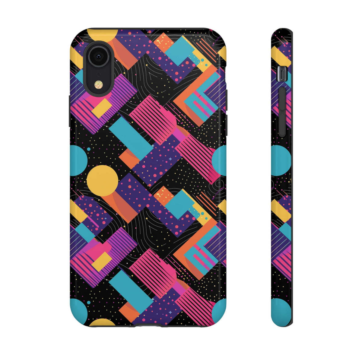 Retro 80s Seamless Phone Case – Vintage Style Meets Modern Protection 088