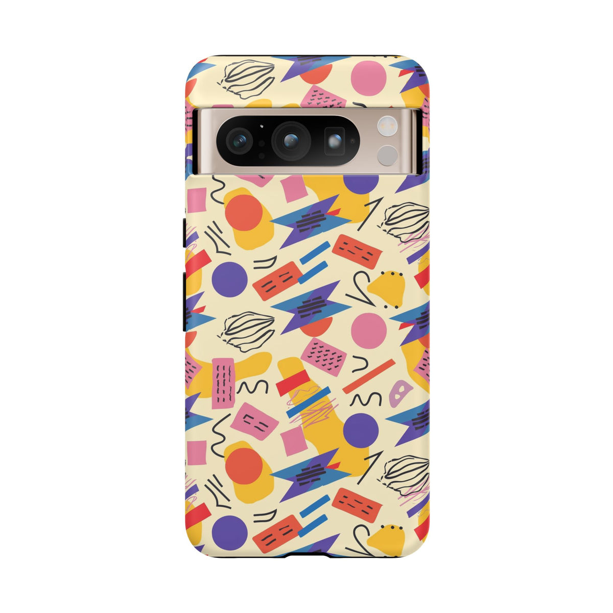 90s Themed Seamless Pattern Phone Case – Embrace Retro Style and Protection 270