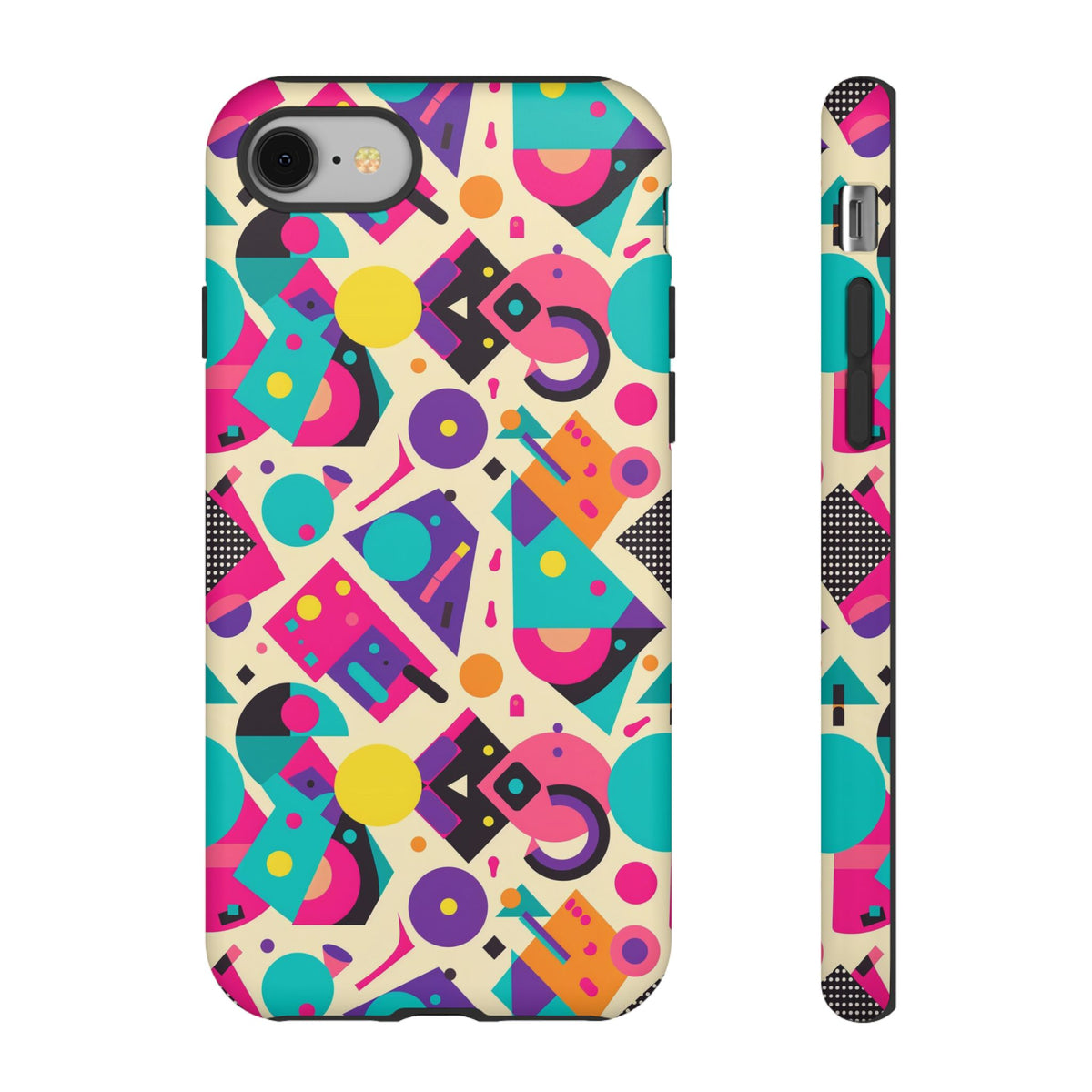 Retro 80s Seamless Phone Case – Vintage Style Meets Modern Protection 199