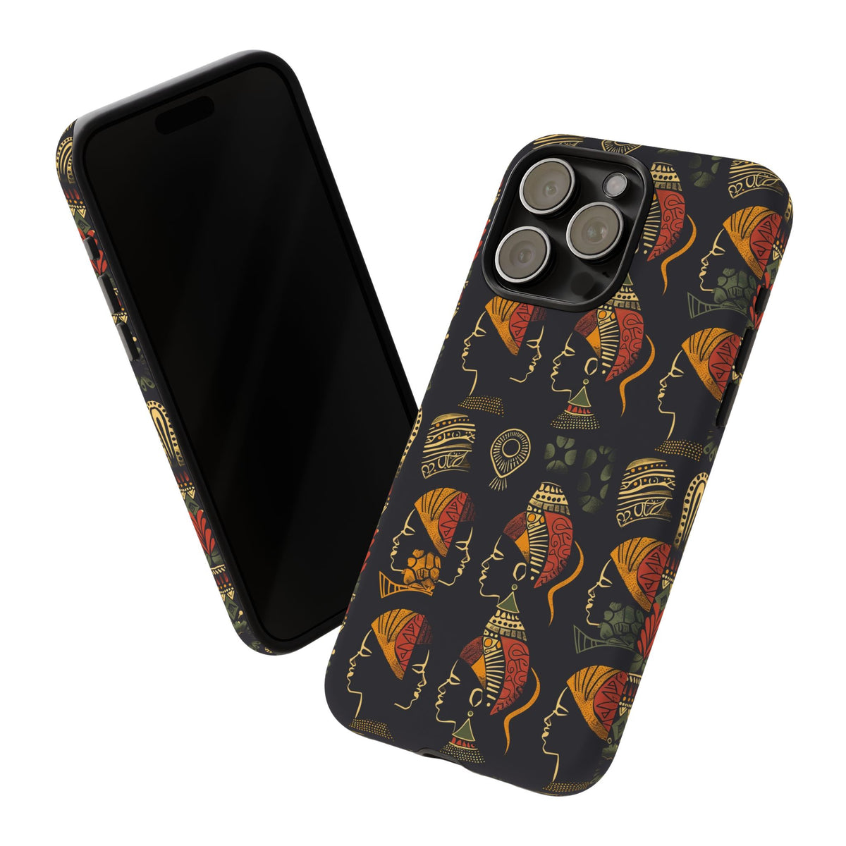 Stylish African Pattern Phone Case – Unique and Vibrant Protection 244