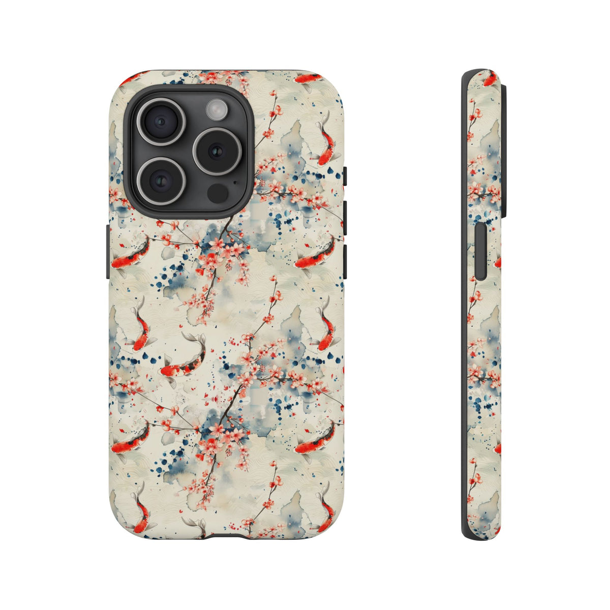 Japanese Pattern Phone Case – Elegant & Timeless Design for Your Phone 073