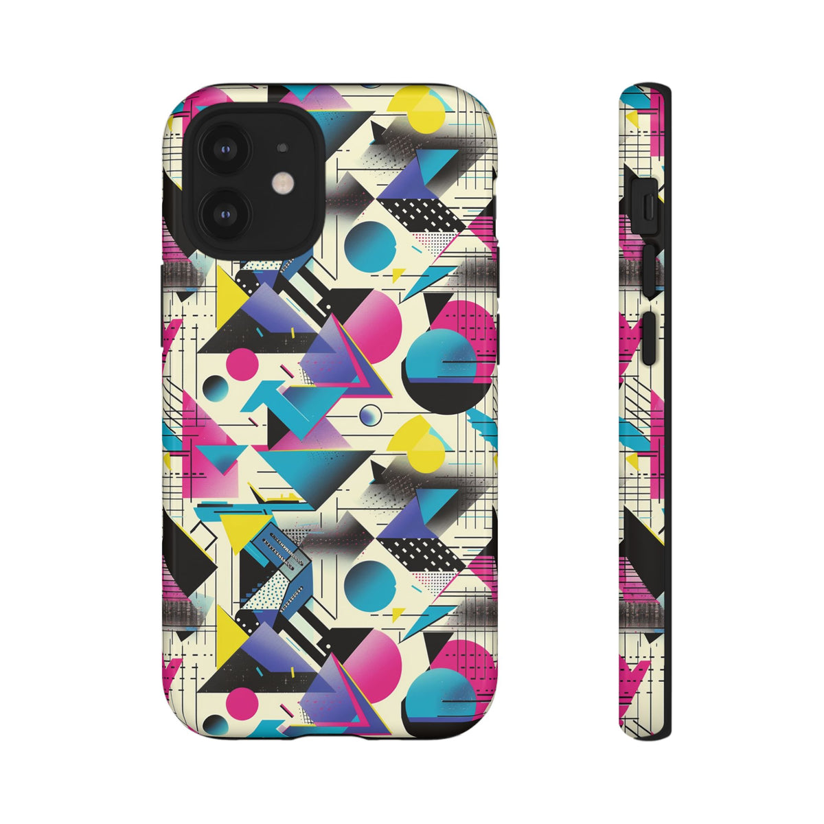 Retro 80s Seamless Phone Case – Vintage Style Meets Modern Protection 202