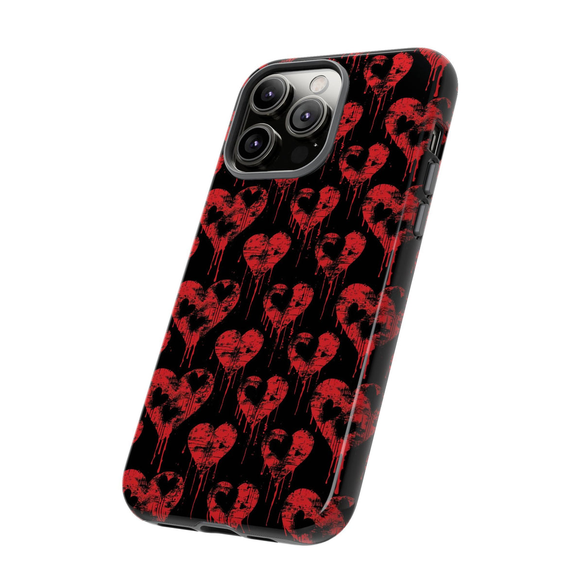 Heart Pattern Phone Case – Stylish & Loving Design for Your Device 367