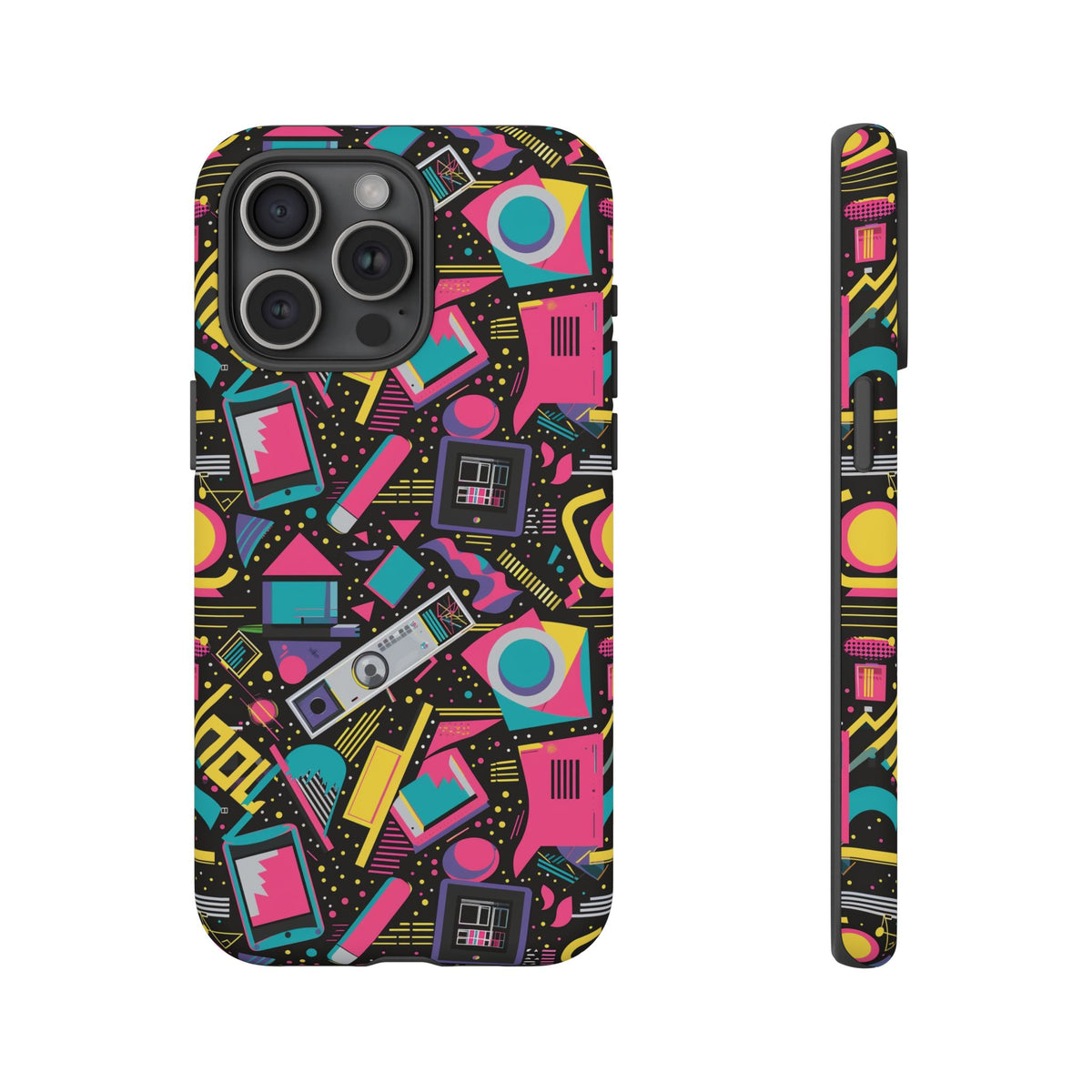 Retro 80s Seamless Phone Case – Vintage Style Meets Modern Protection 192