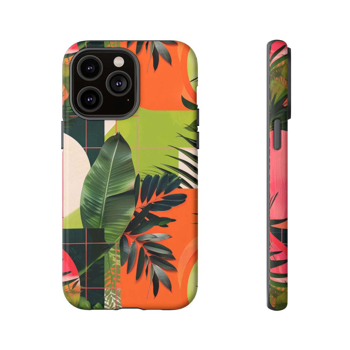 Jungle Collage Phone Case – Vibrant & Durable Nature-Inspired Protection