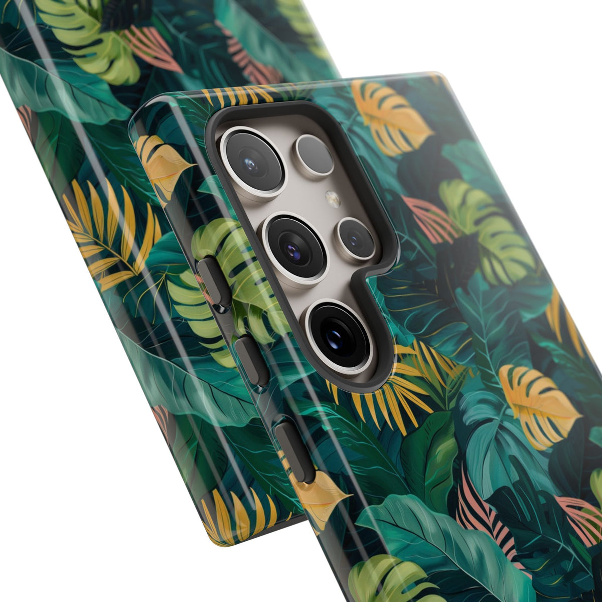 Jungle Pattern Phone Case – Exotic & Lush Design for Your Phone 337