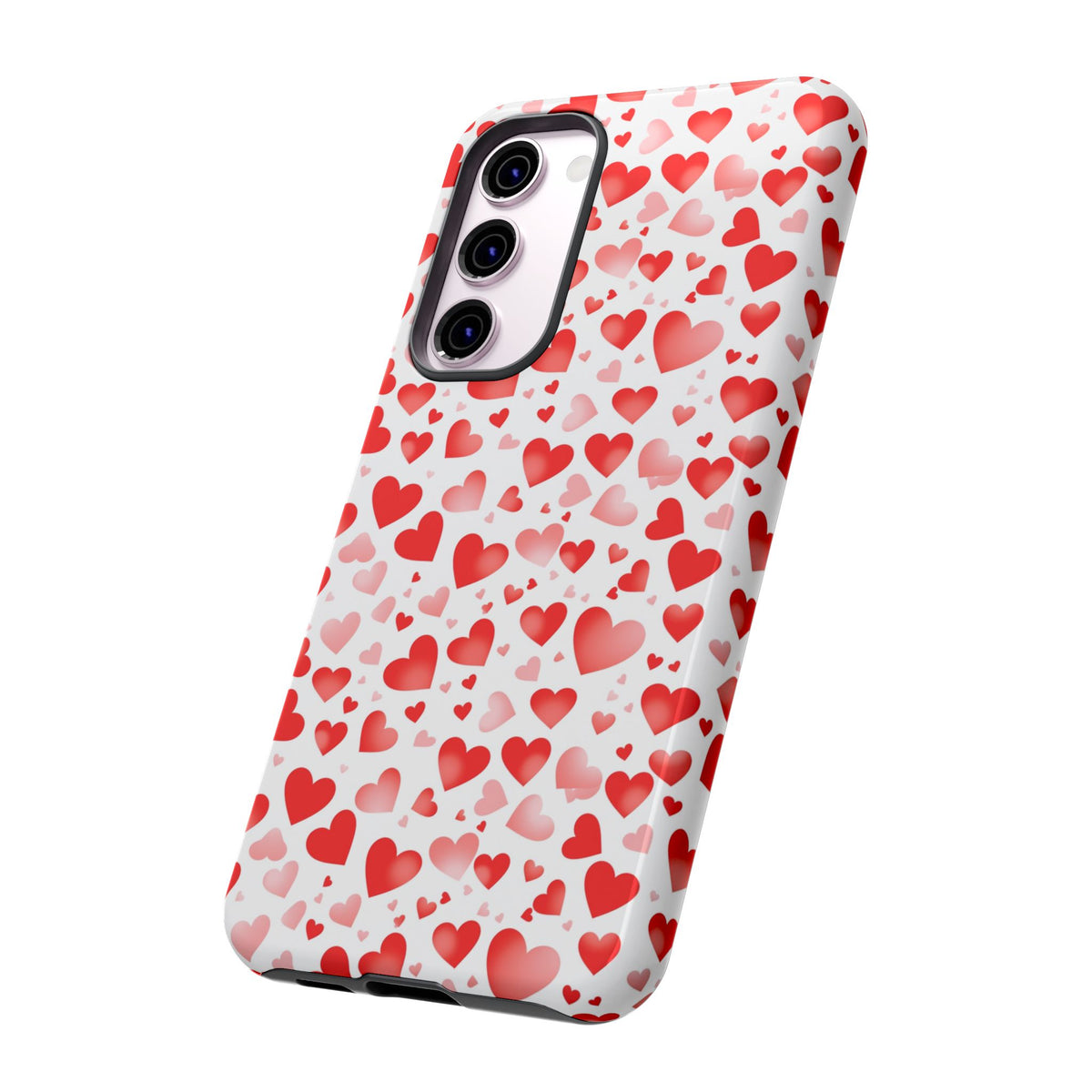 Heart Pattern Phone Case – Stylish & Loving Design for Your Device 231