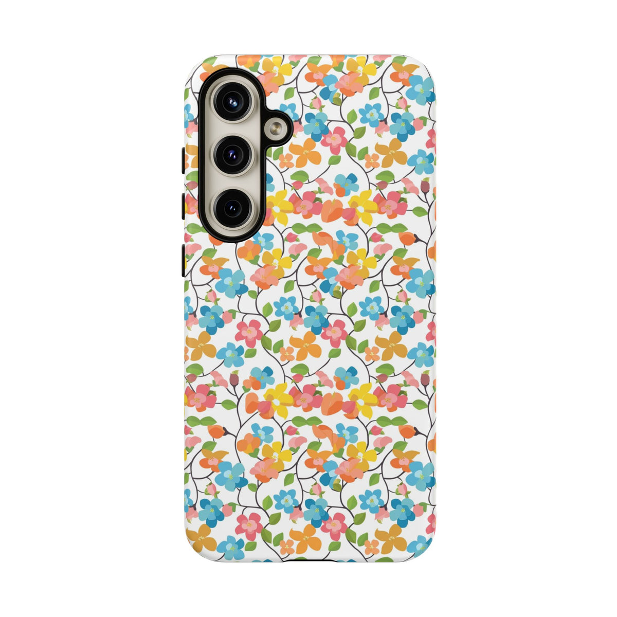 Spring Pattern Phone Case – Fresh & Vibrant Design for Your Phone 407