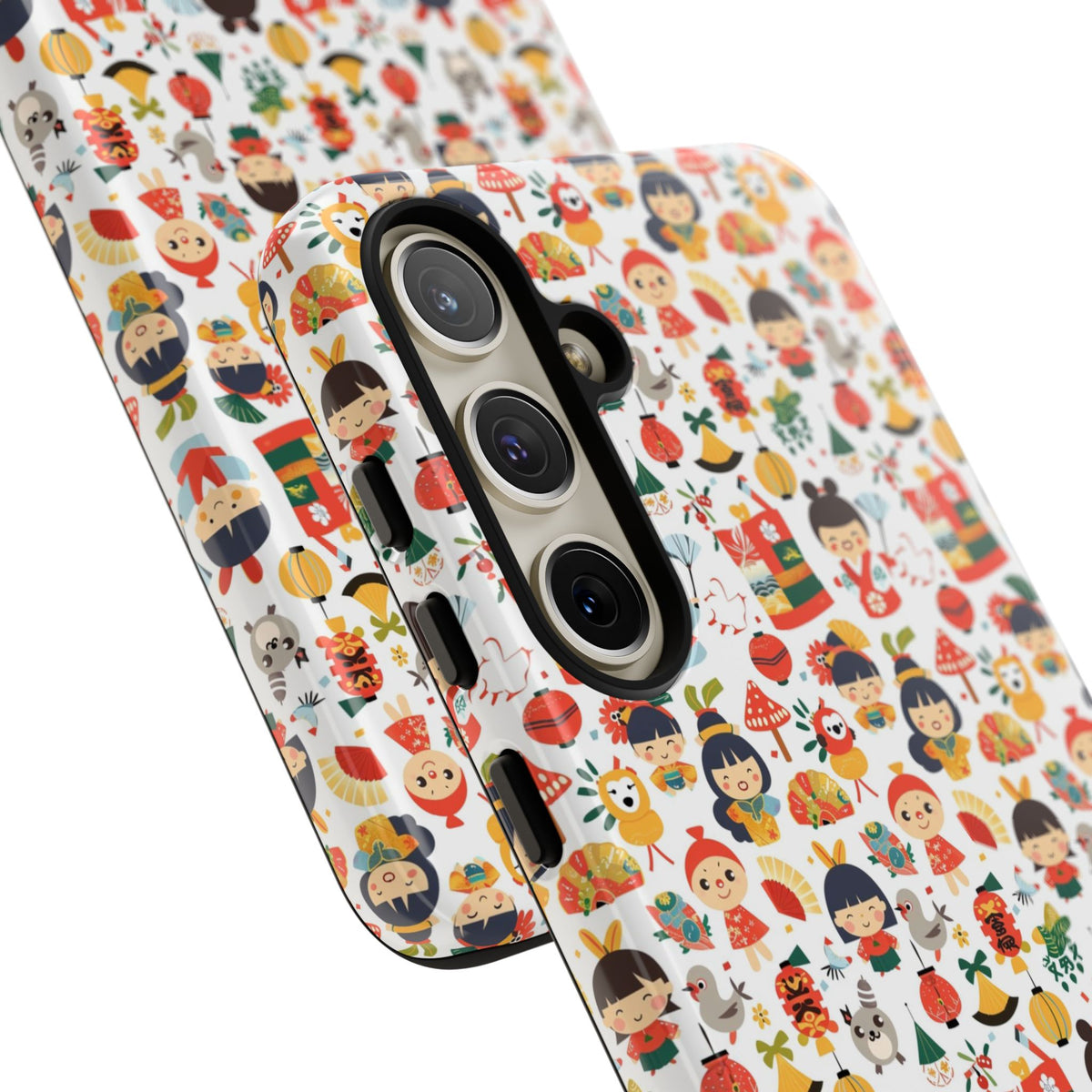 Japanese Pattern Phone Case – Elegant & Timeless Design for Your Phone 102