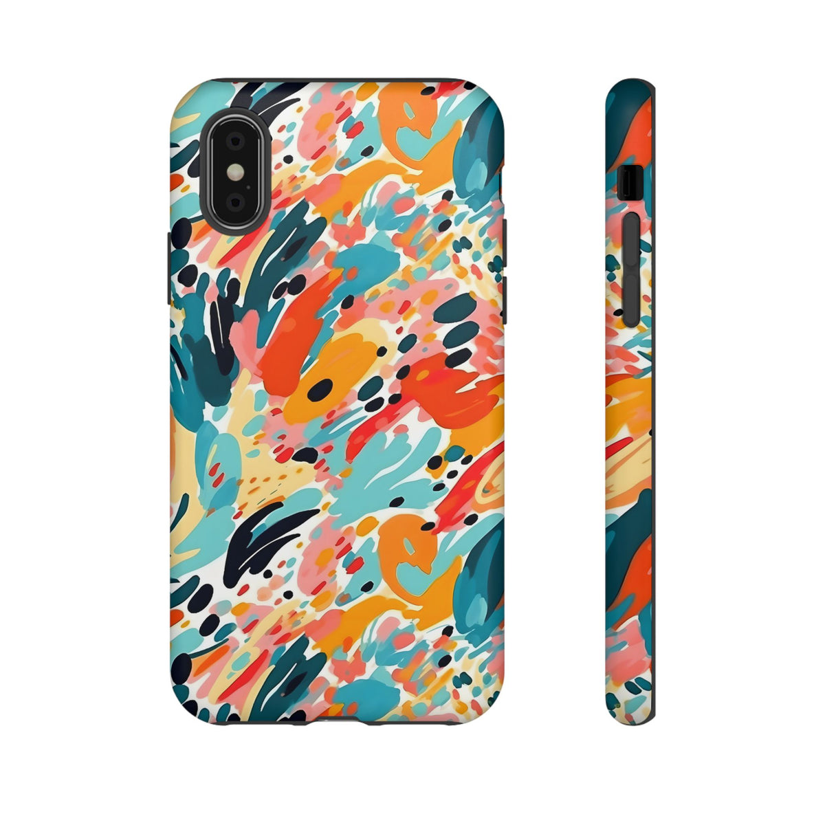 Abstract Painting Design Phone Case – Modern Art-Inspired Phone Cover 7