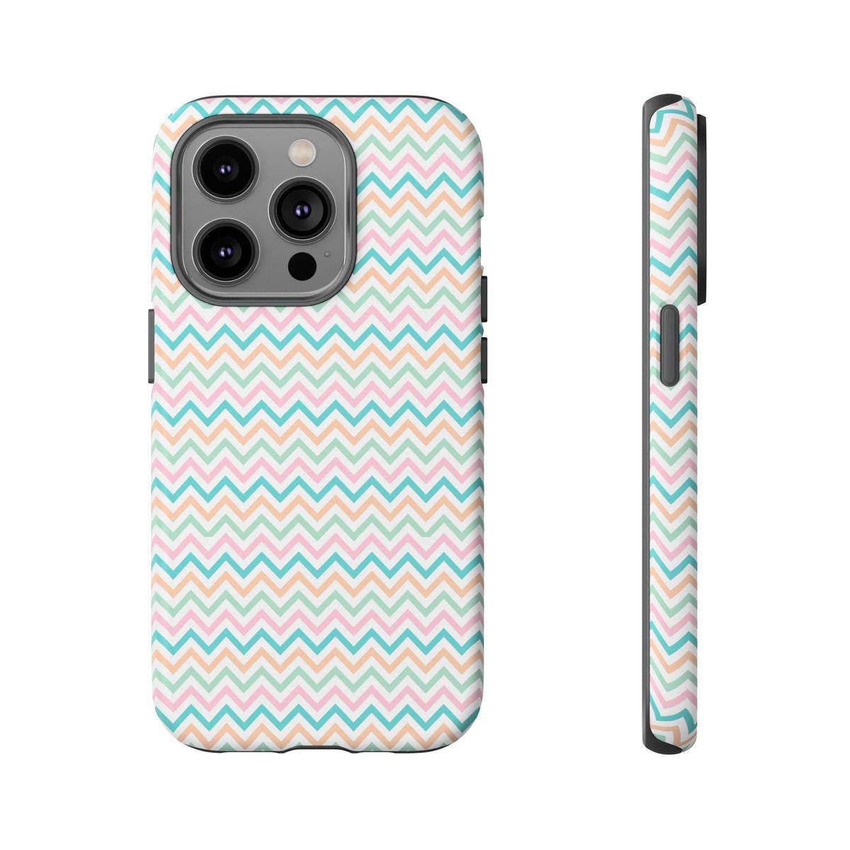 Pastel Chevron Design Tough Cases