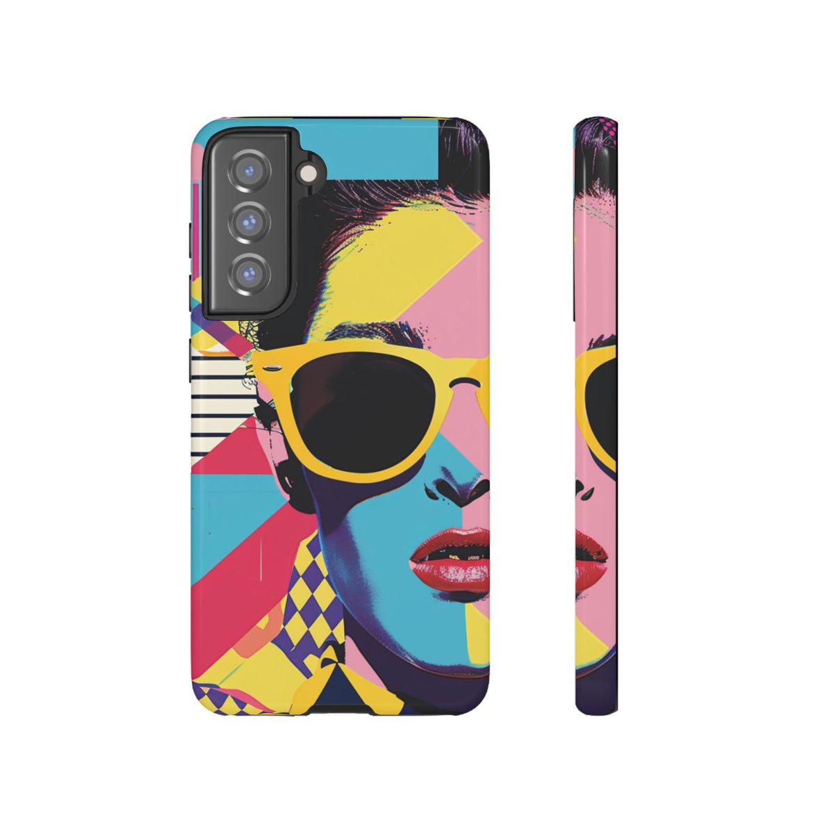 Retro 80s Seamless Phone Case – Vintage Style Meets Modern Protection 7