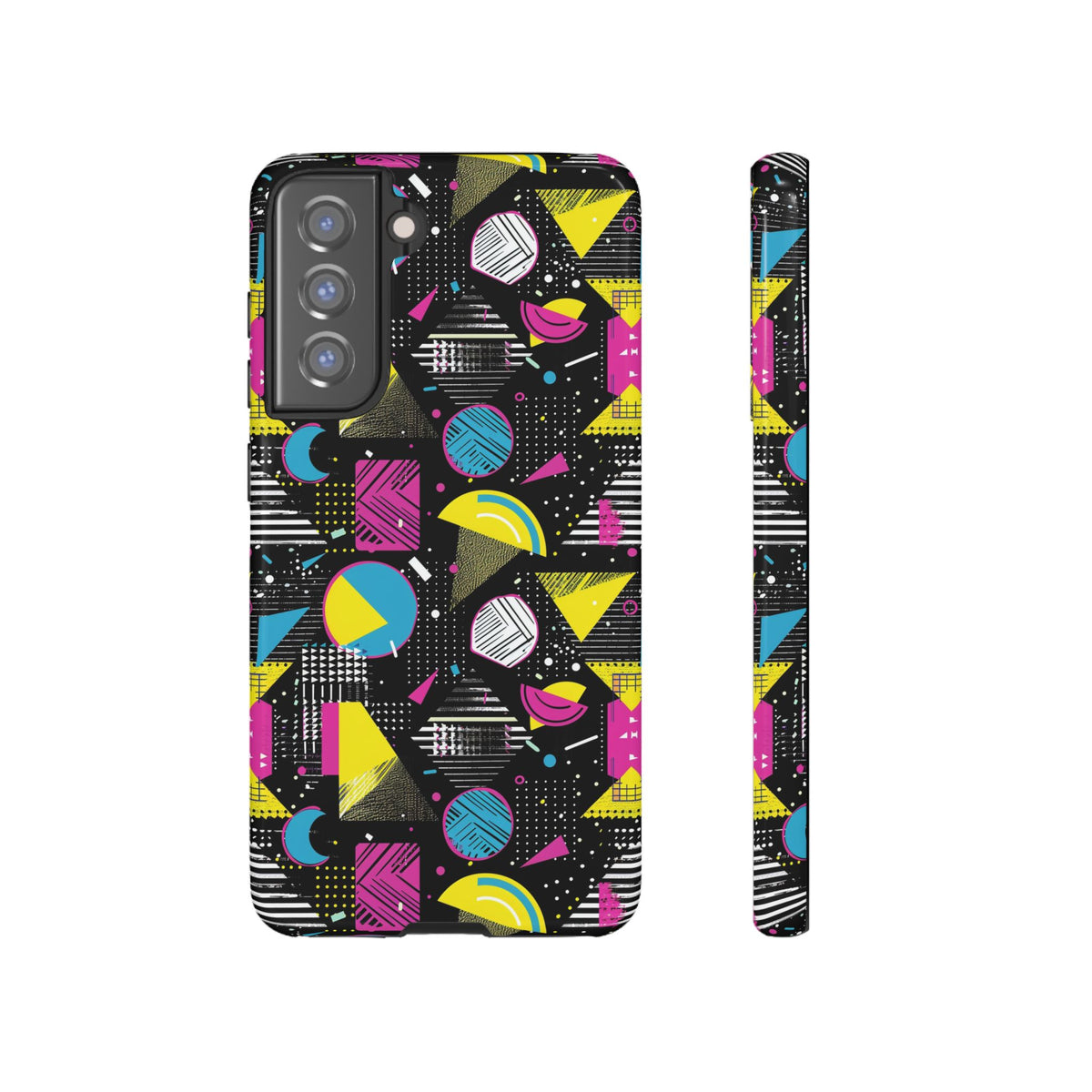 Retro 80s Seamless Phone Case – Vintage Style Meets Modern Protection 206