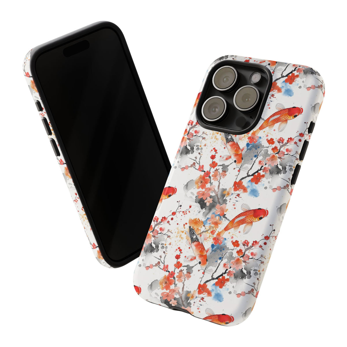 Japanese Pattern Phone Case – Elegant & Timeless Design for Your Phone 035