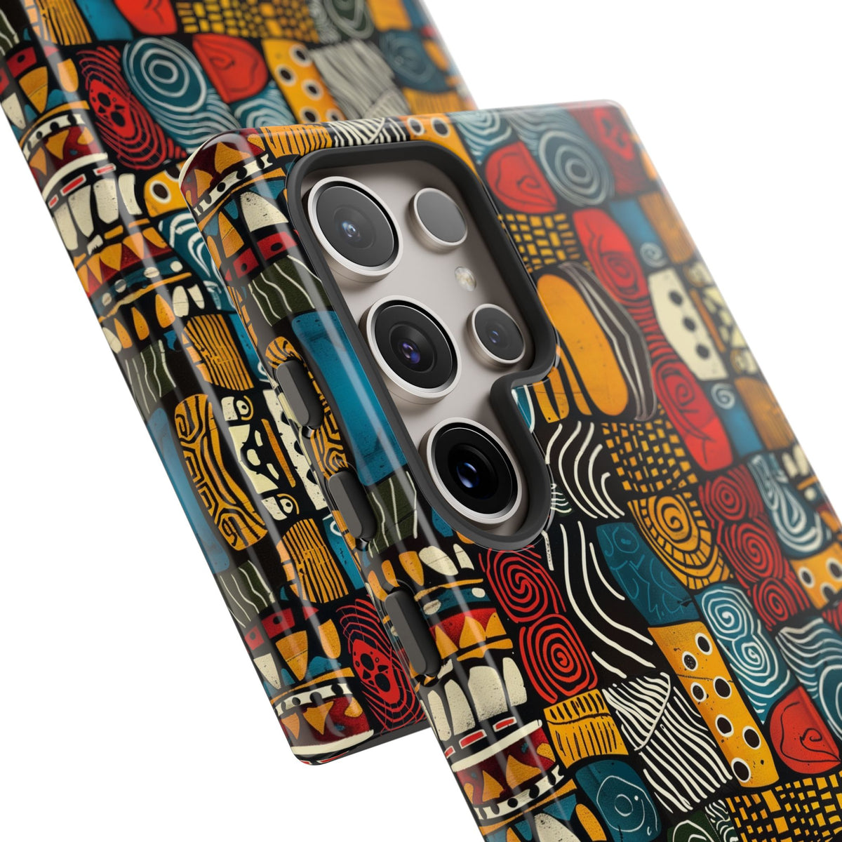 Stylish African Pattern Phone Case – Unique and Vibrant Protection 159