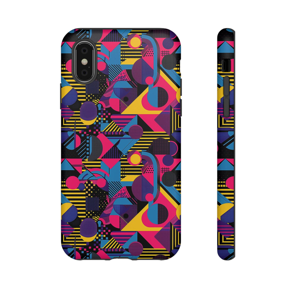 Retro 80s Seamless Phone Case – Vintage Style Meets Modern Protection 085