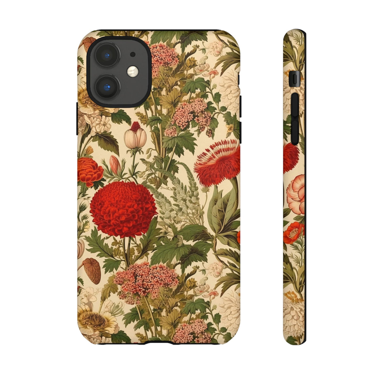 Antique Garden Botanical Phone Case - Vintage Botanical Phone Cover 2