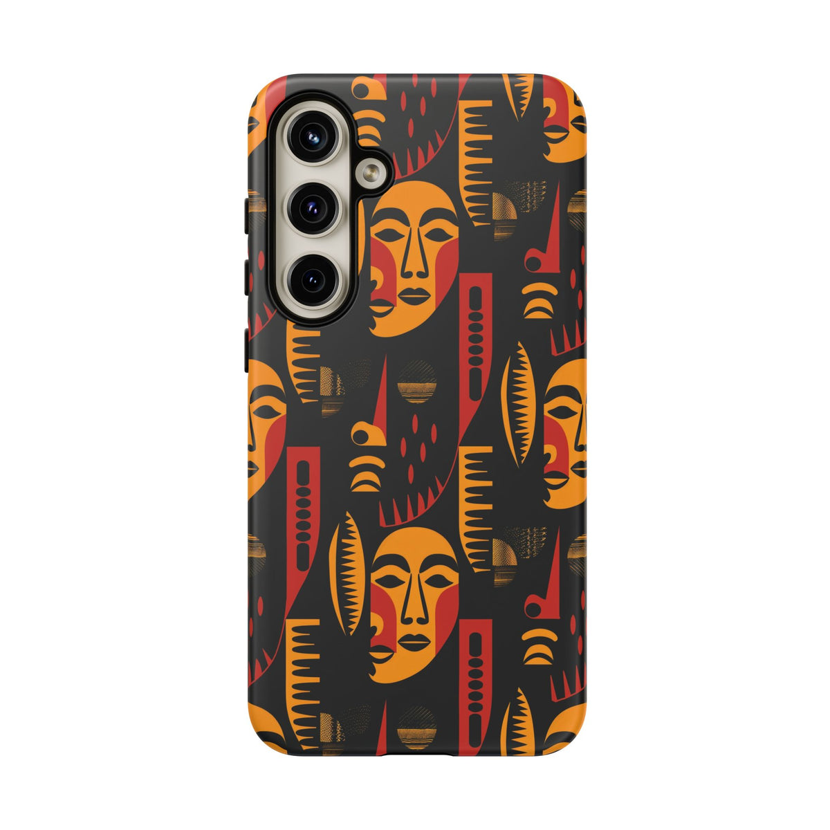 Stylish African Pattern Phone Case – Unique and Vibrant Protection 203