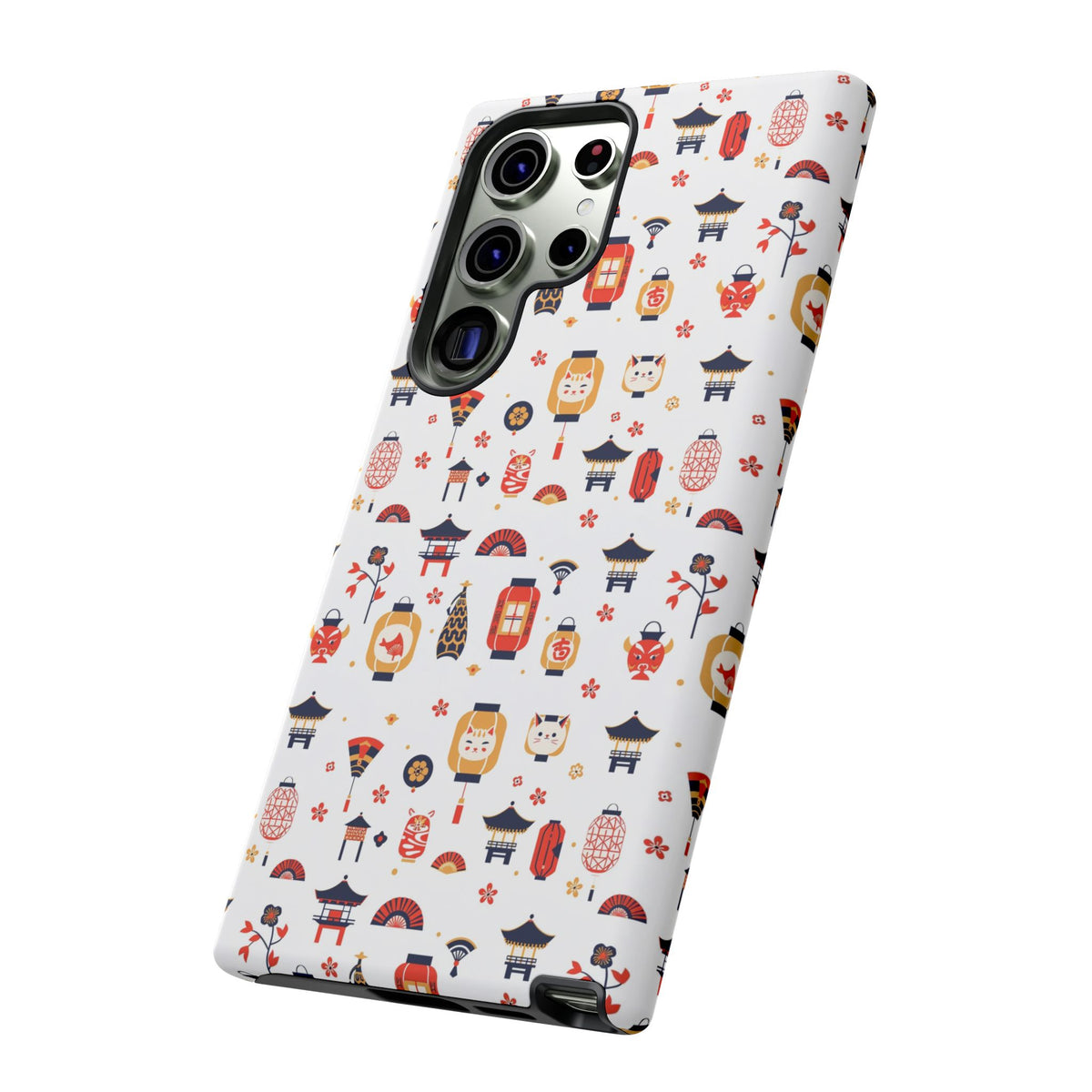 Japanese Pattern Phone Case – Elegant & Timeless Design for Your Phone 121